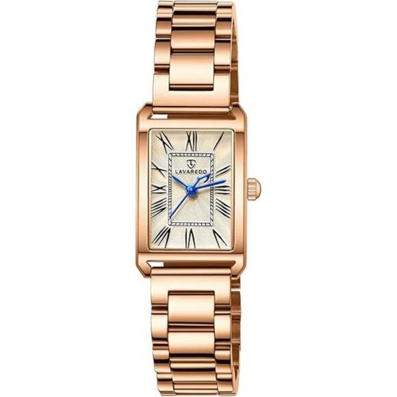Women\'s Bracelet Watch Small Dainty Womens Watch Vintage Gold Watches
